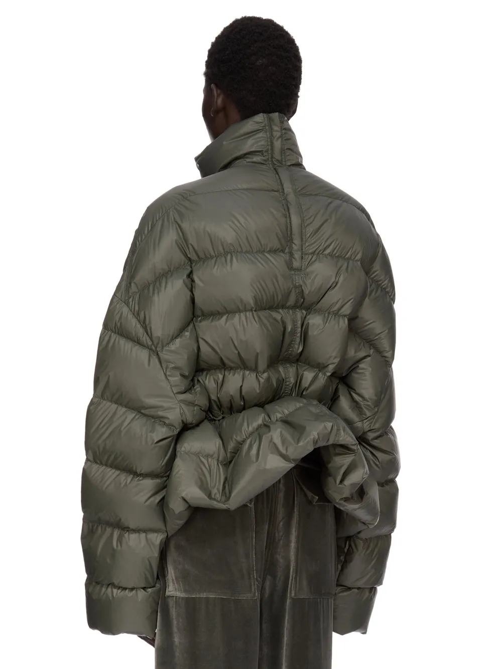Rick Owens Concordians Sail Duvet In Bosco Light Nylon