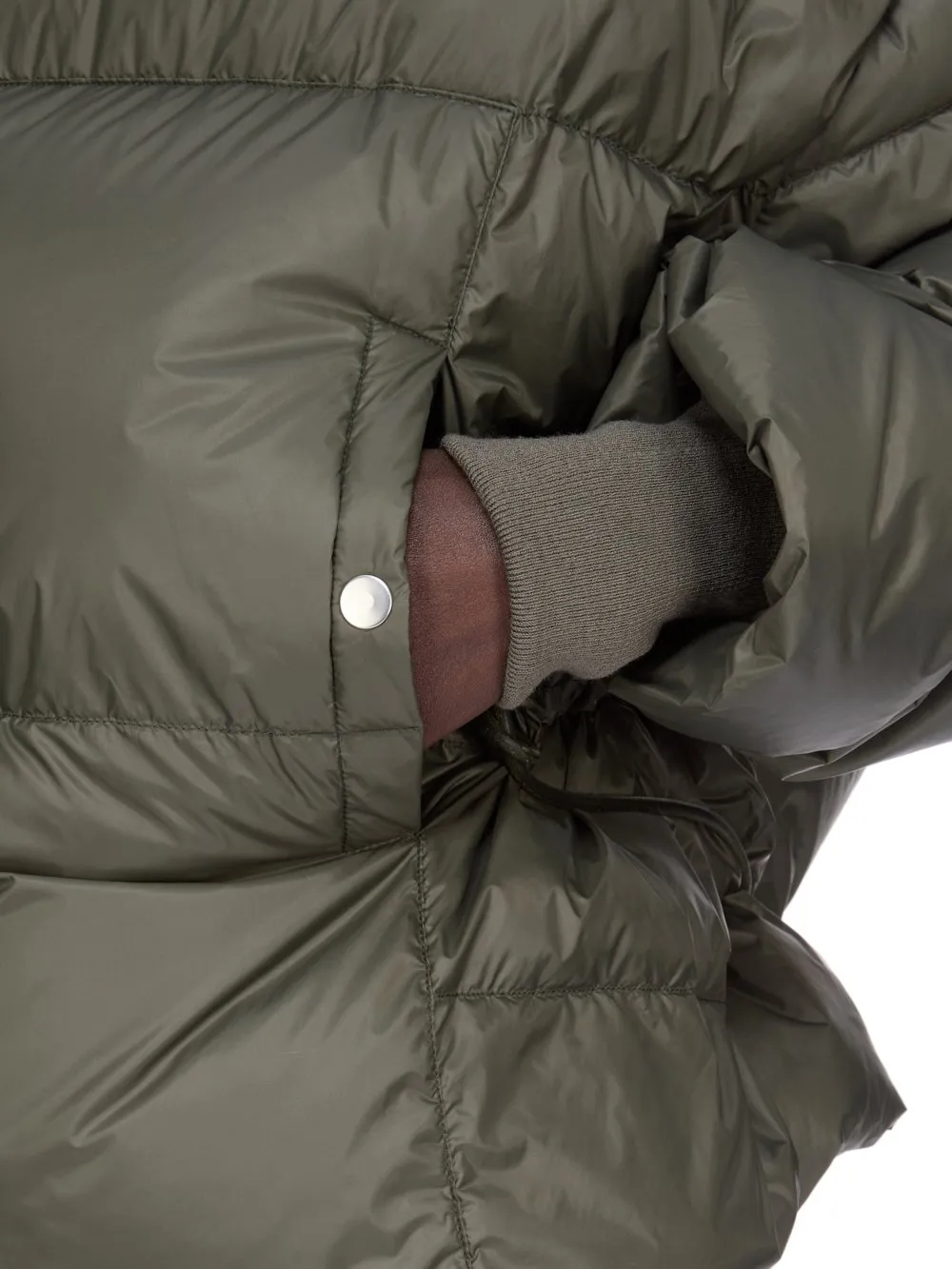 Rick Owens Concordians Sail Duvet In Bosco Light Nylon