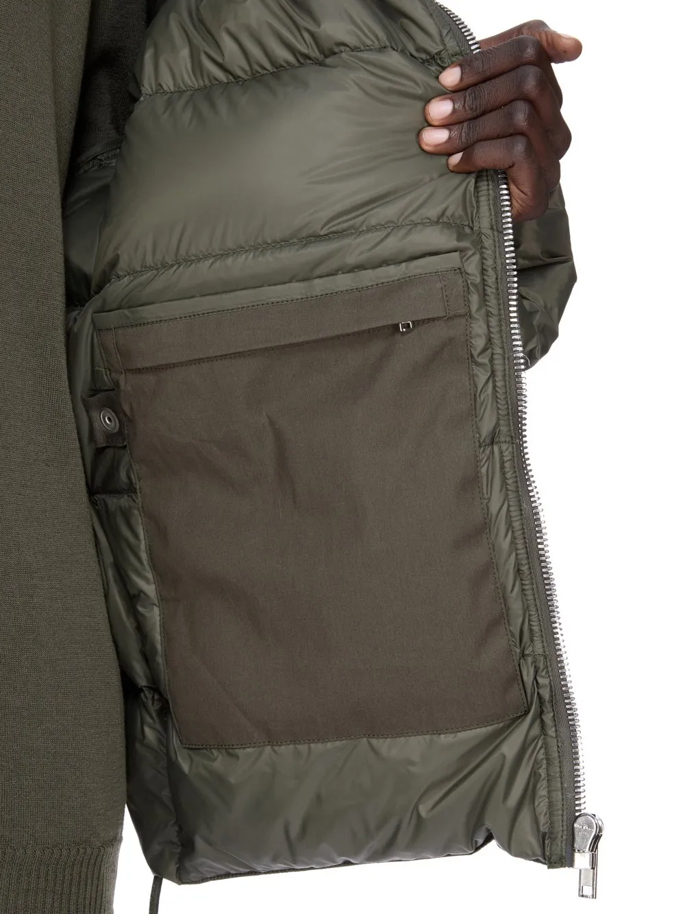 Rick Owens Concordians Sail Duvet In Bosco Light Nylon