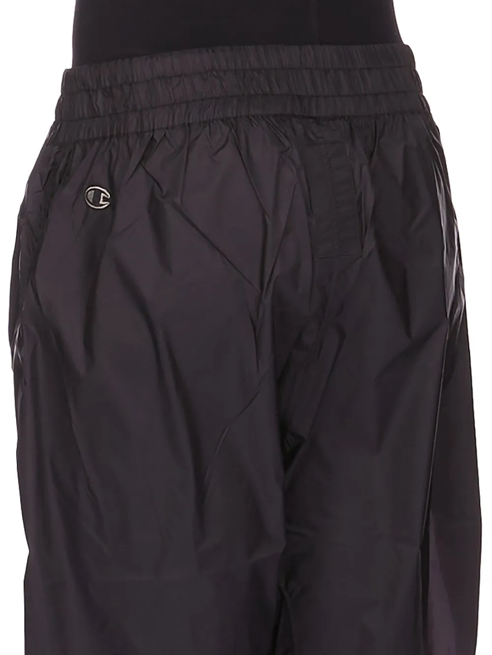 Champion X Rick Owens Shorts In Black Light Nylon