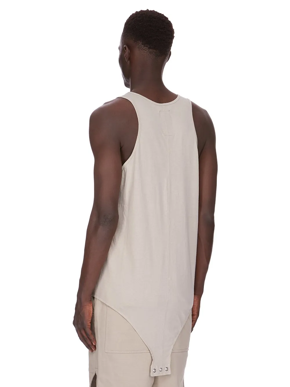 Champion X Rick Owens Basketball Tank In Pearl