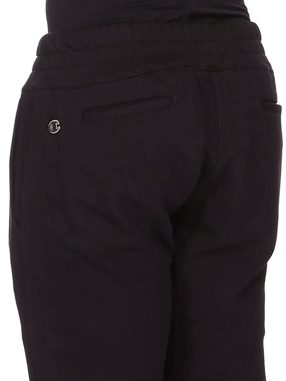 Champion X Rick Owens Joggers In Black Compact Felpa Jersey