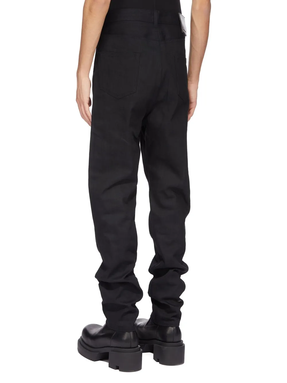 Drkshdw Concordians Collapse Long In 16Oz Black Denim