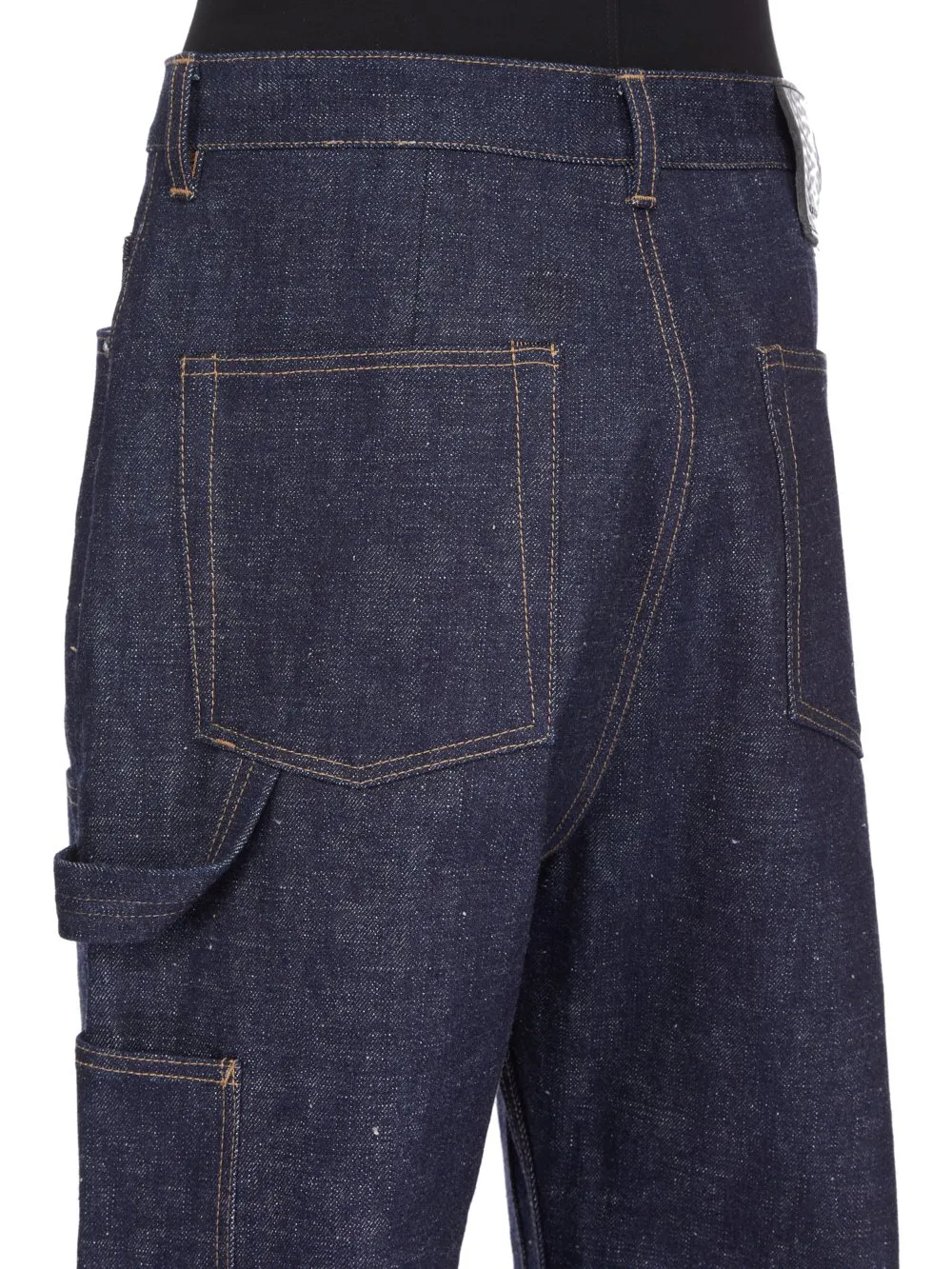 Drkshdw Concordians Strobe Double Knee In 16,5Oz Indigo Denim