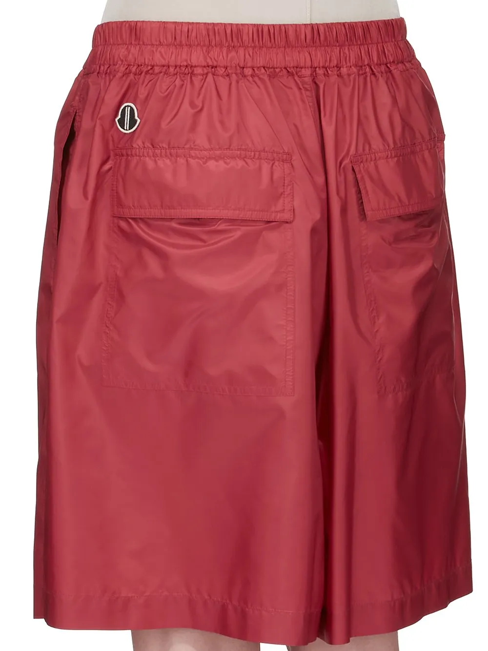 Moncler + Rick Owens Kiltshorts In Carnelian Recycled Ultra-Lightweight Polyester