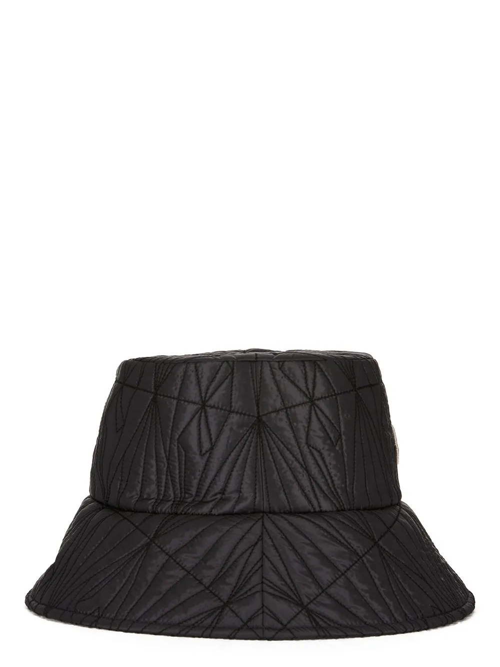Moncler + Rick Owens Bucket Hat In Black Recycled Ultra-Lightweight Polyester
