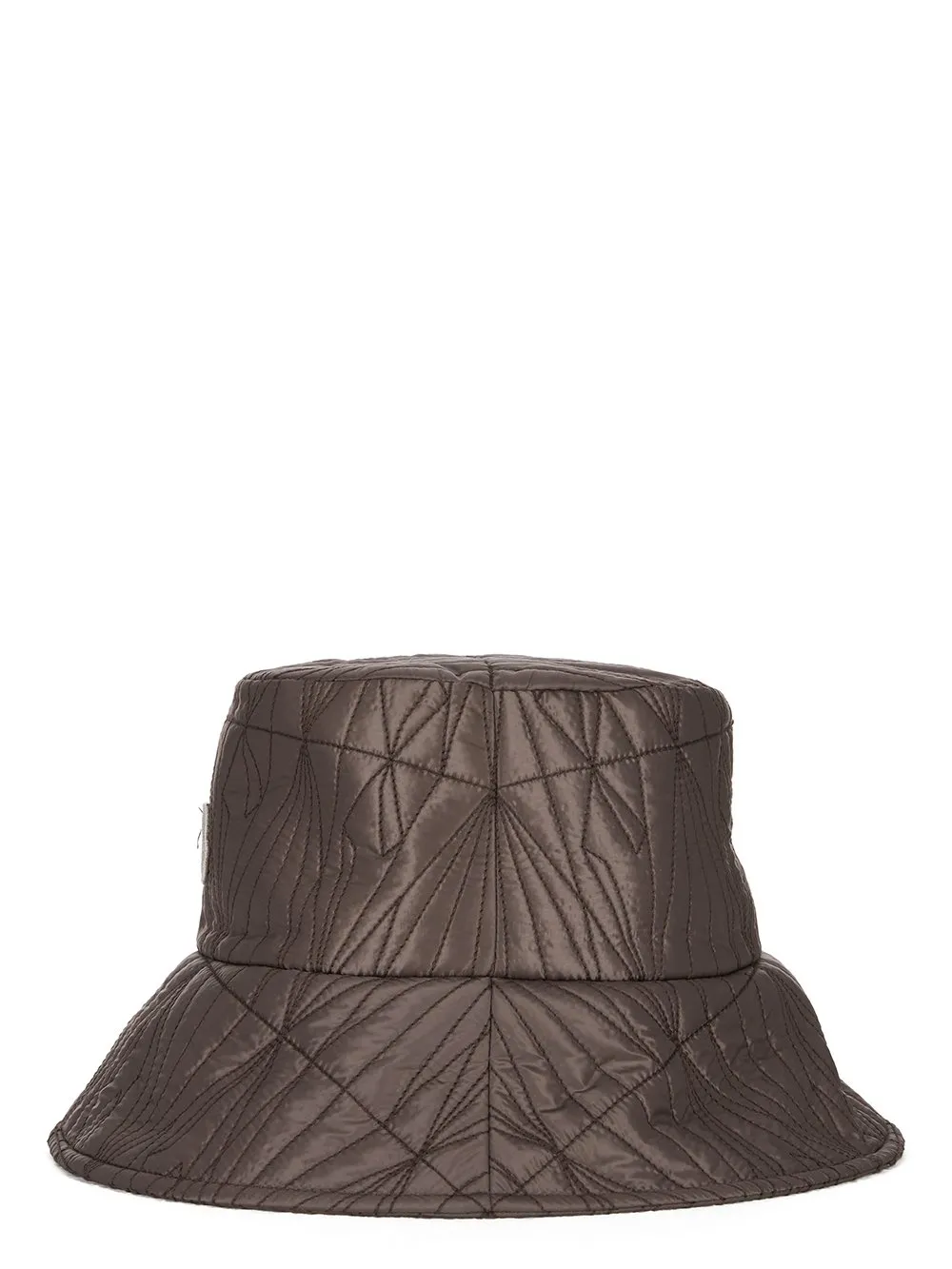 Moncler + Rick Owens Bucket Hat In Dark Dust Recycled Ultra-Lightweight Polyester
