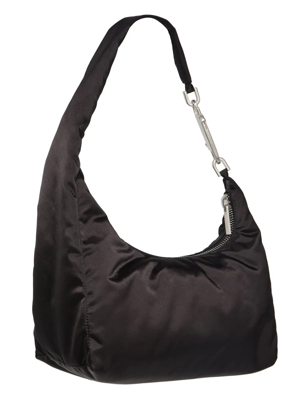 Rick Owens Temple Small Gemini Bag In Black Recycled Bomber