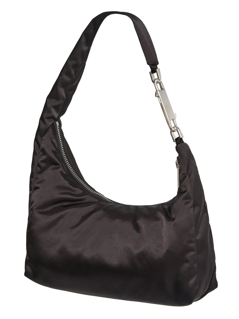Rick Owens Temple Small Gemini Bag In Black Recycled Bomber