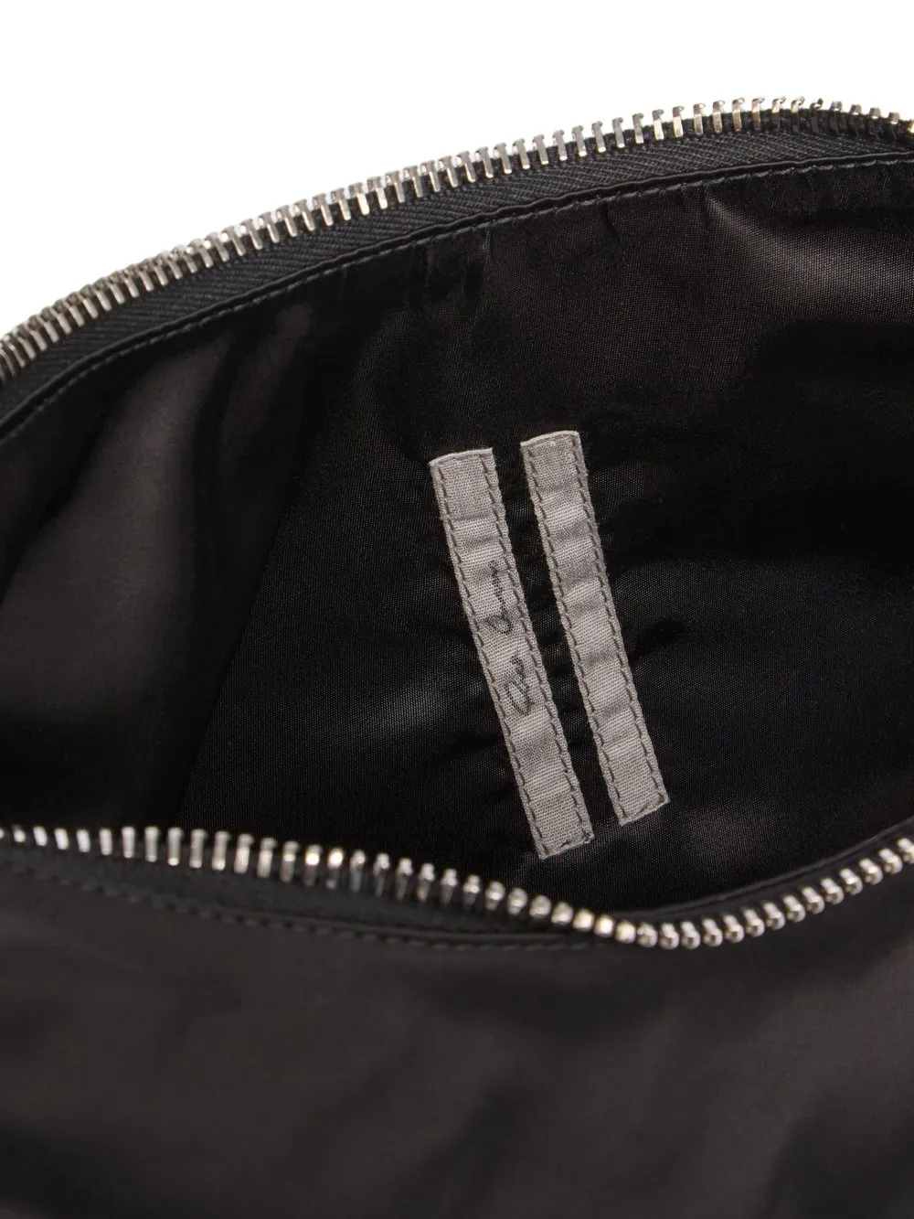 Rick Owens Temple Small Gemini Bag In Black Recycled Bomber