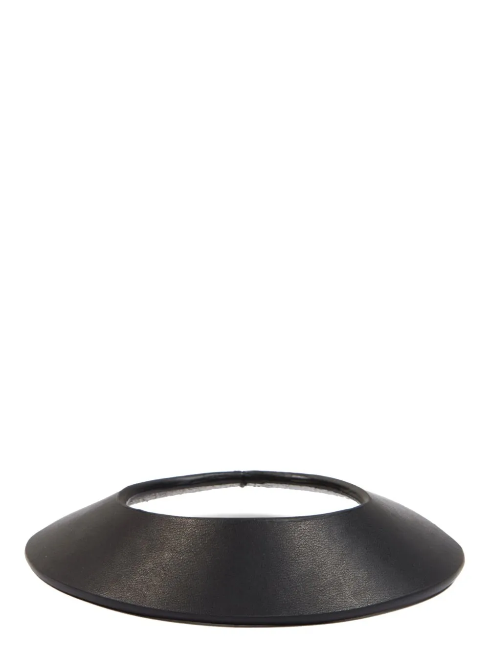 Rick Owens Concordians Anthem Bangle In Black Spalla Cow Leather