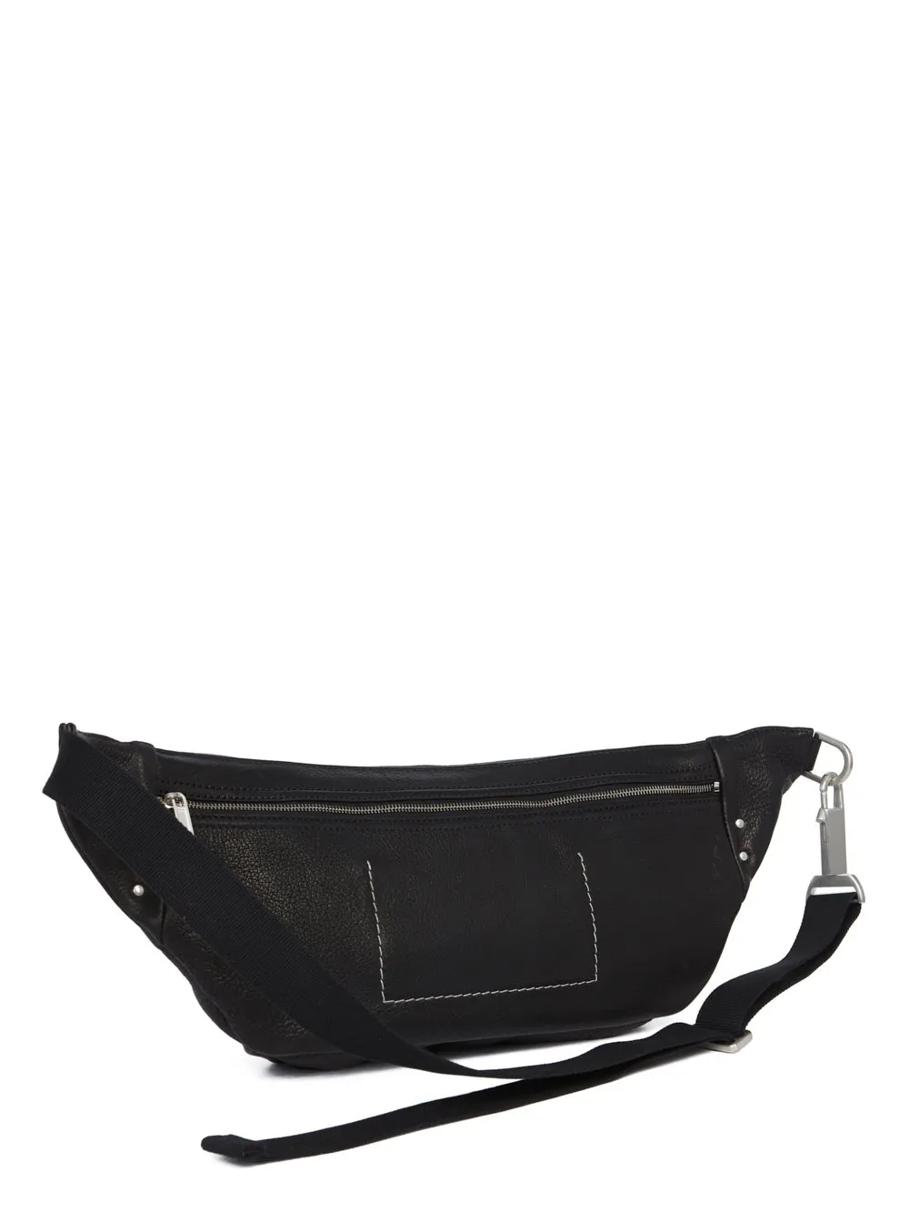 Rick Owens Concordians Bumbag In Black Soft Buffalo