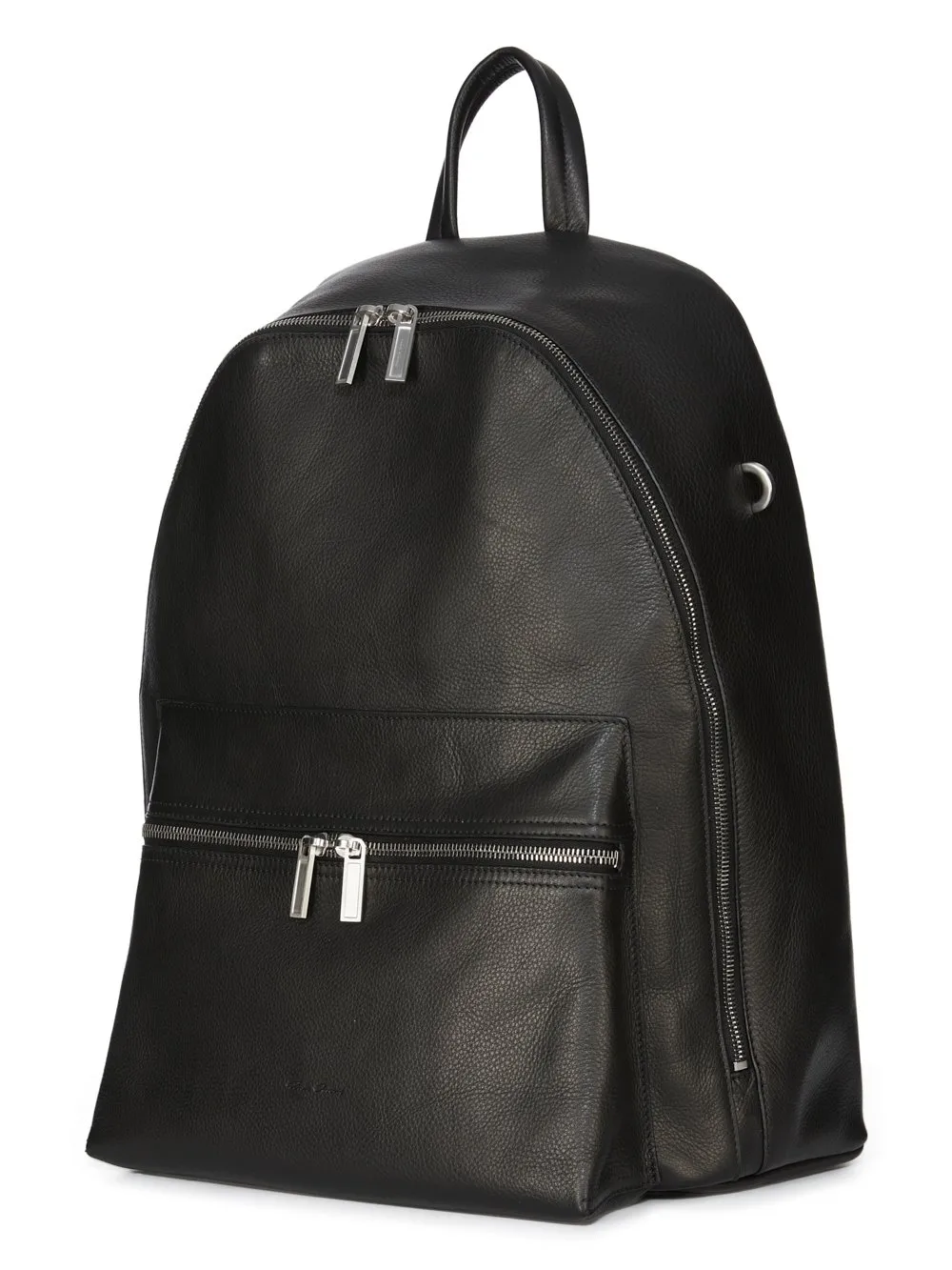 Rick Owens Concordians Backpack In Black Soft Grain Cow Leather