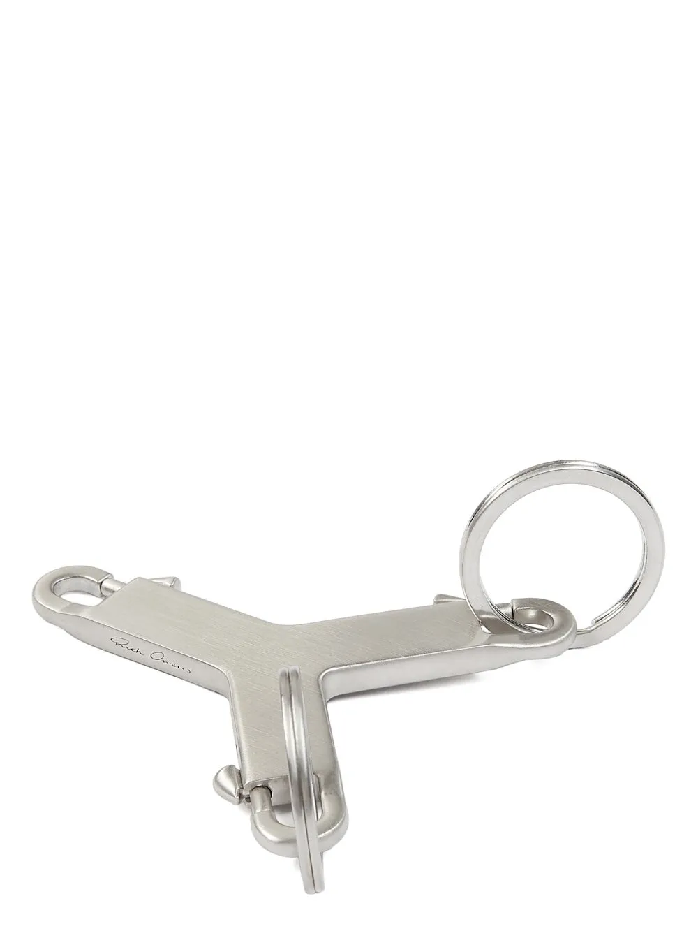 Rick Owens Concordians Small Cerberus In Palladio Palladium Tone Brass