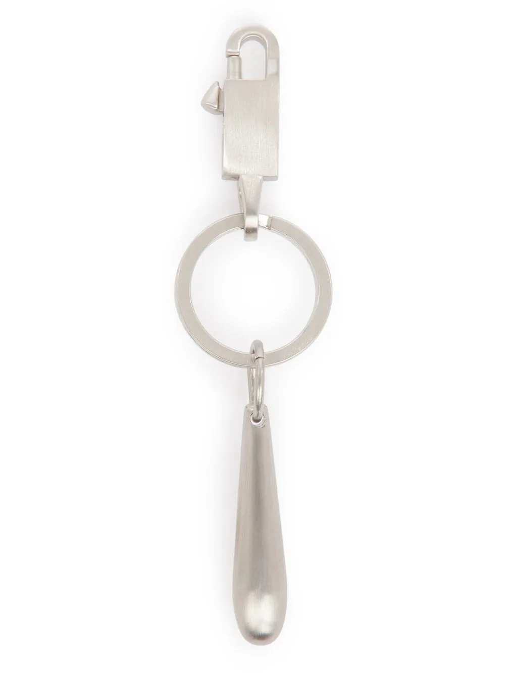 Rick Owens Concordians Teardrop In Palladio Palladium Tone Brass