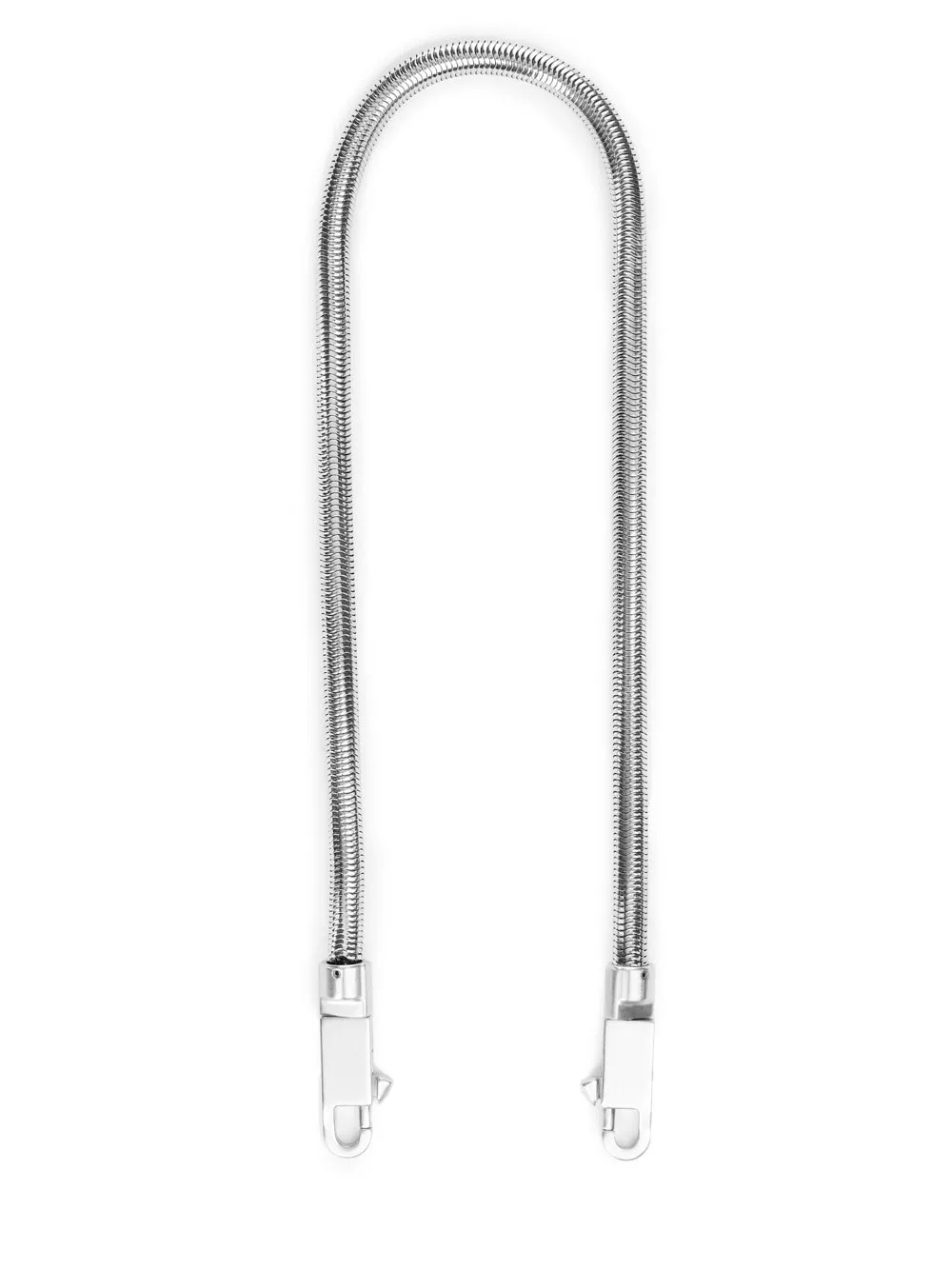 Rick Owens Concordians Snake Chain Palladio Palladium Tone Brass