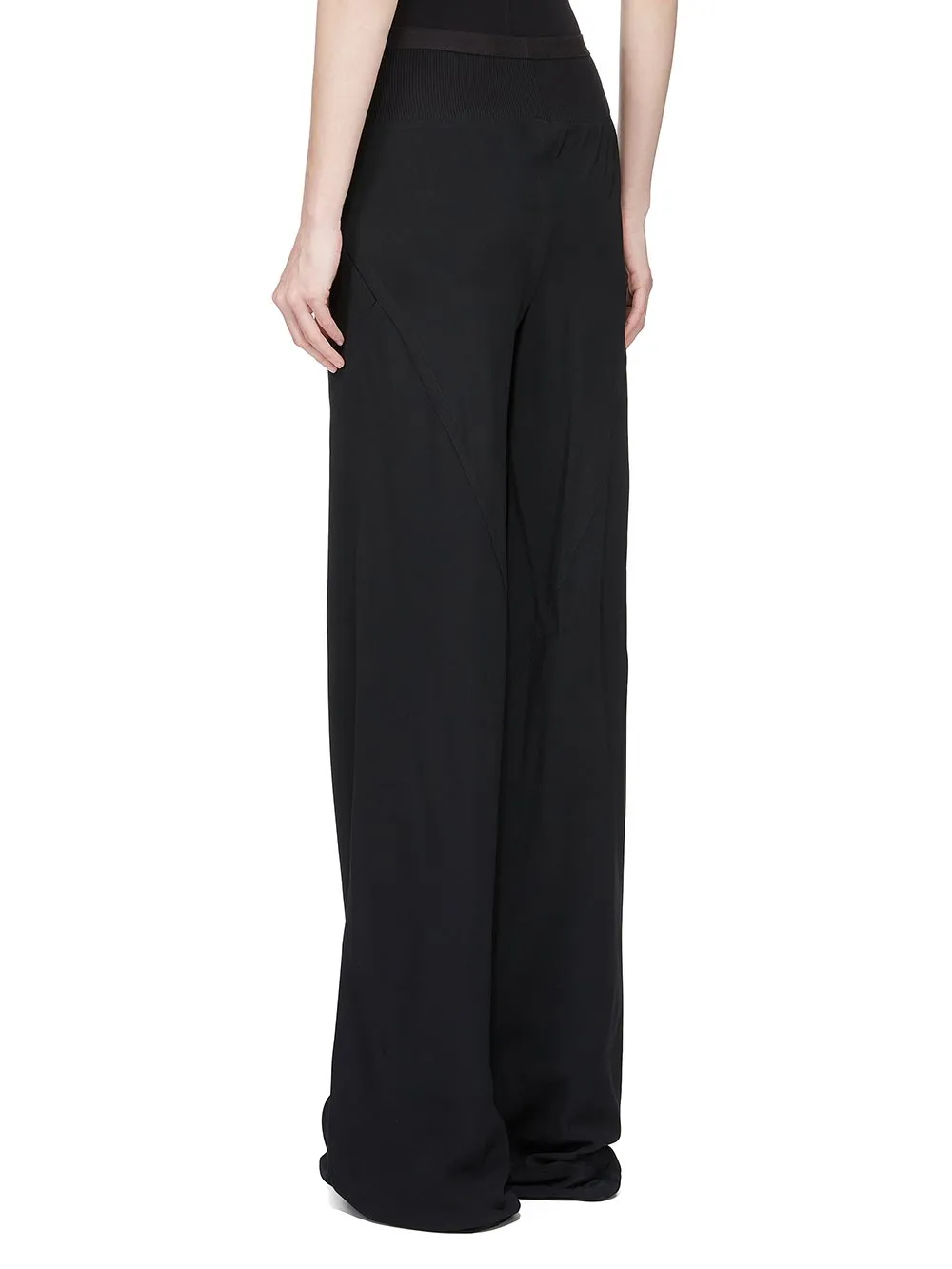 Rick Owens Forever Bias In Black Heavy Cady