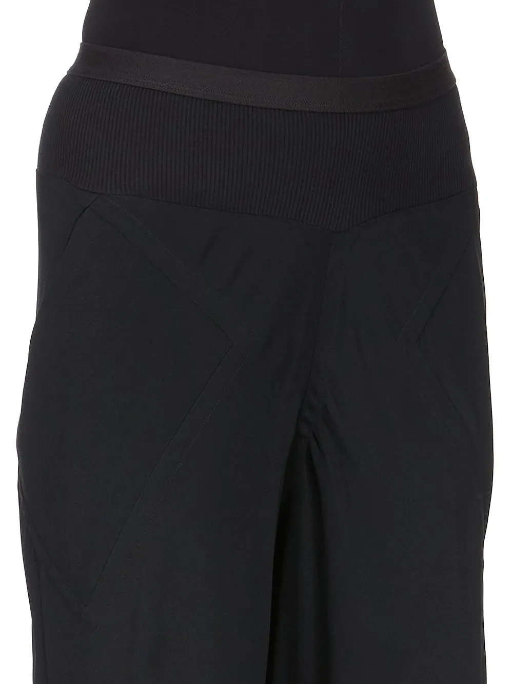 Rick Owens Forever Bias In Black Heavy Cady