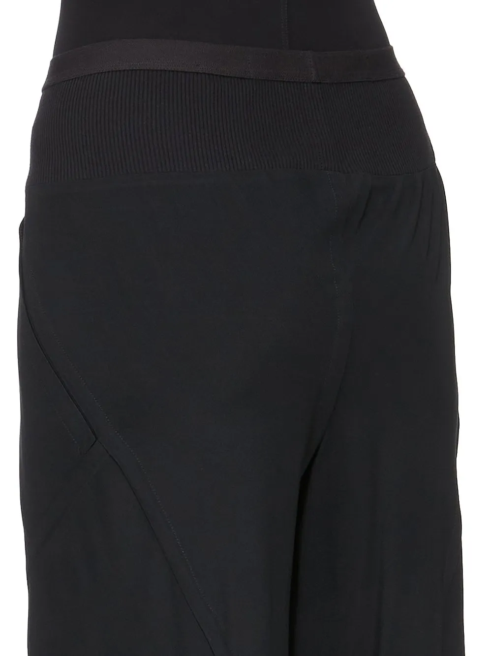 Rick Owens Forever Bias In Black Heavy Cady