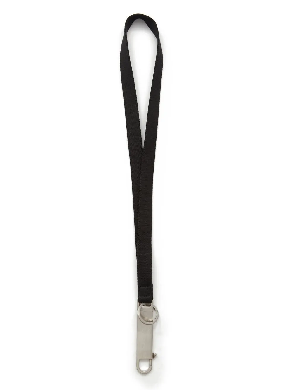 Rick Owens Concordians Large Neck Hook Black Cotton Webbing
