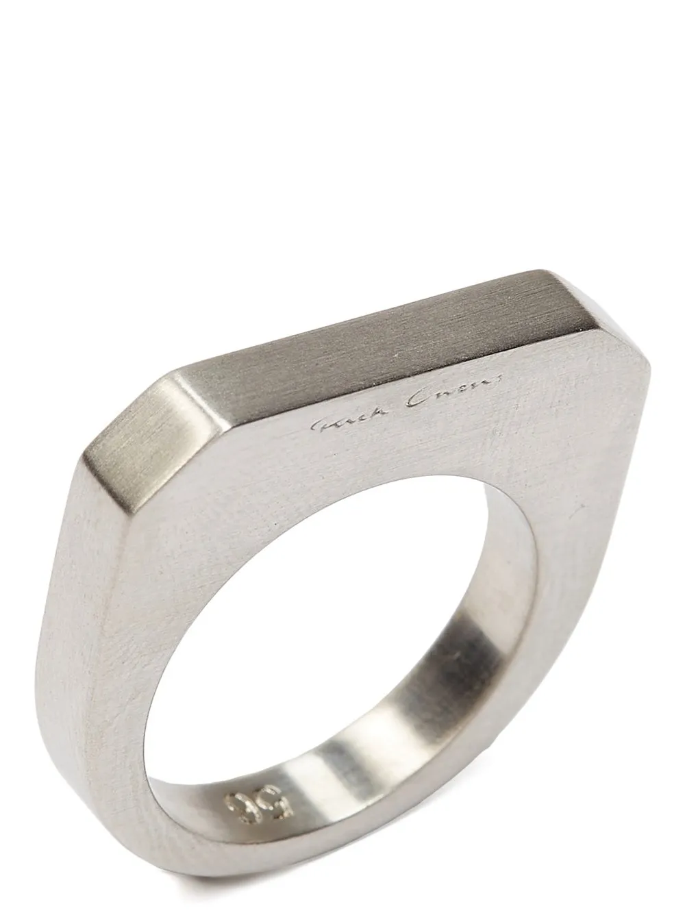 Rick Owens Ring In Brass