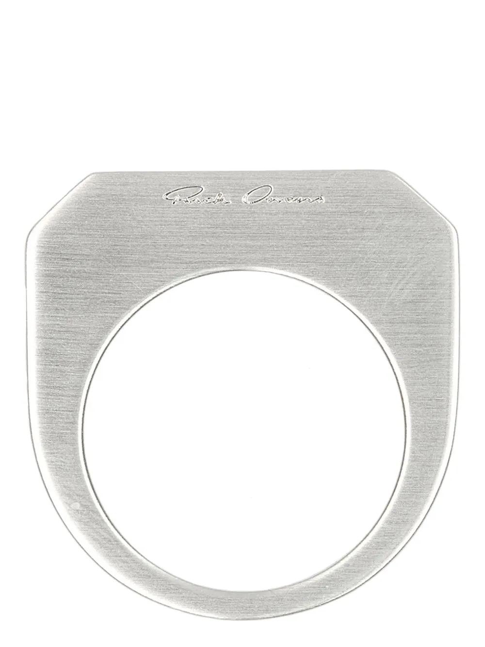 Rick Owens Runway Ring In Brass