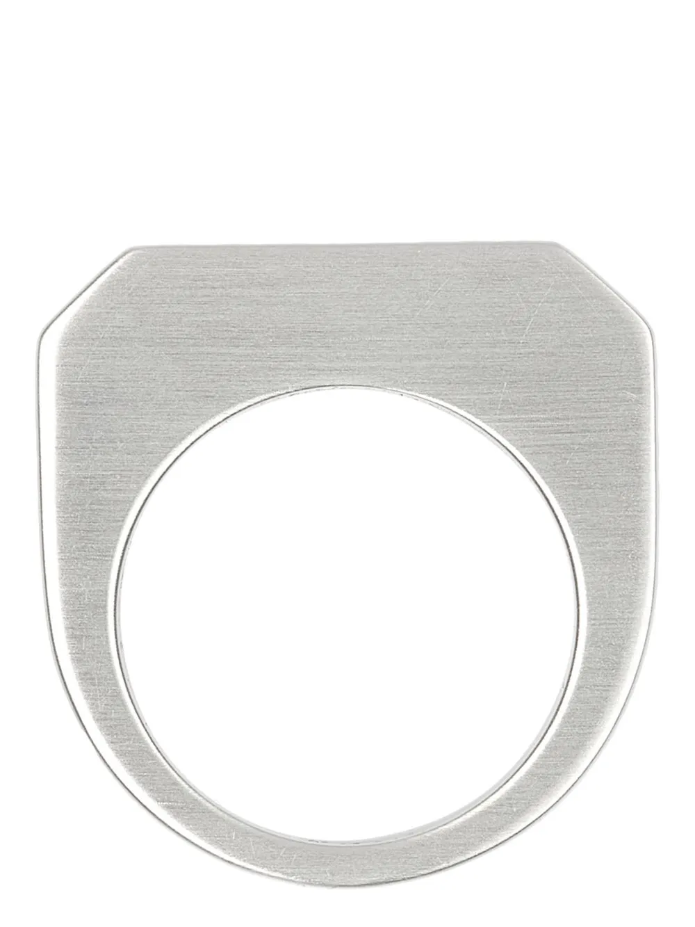 Rick Owens Runway Ring In Brass