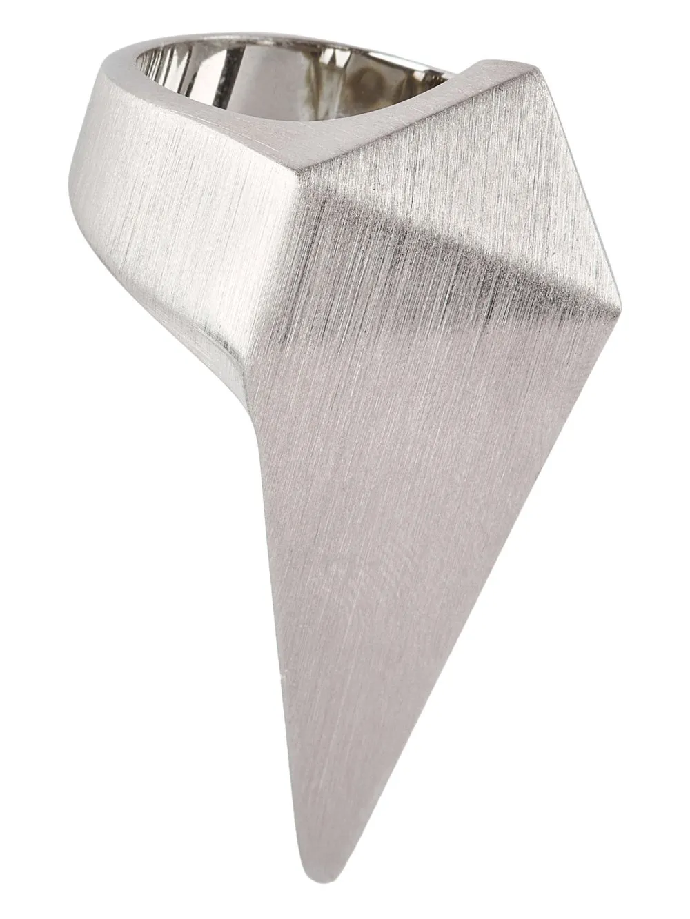 Rick Owens Pyramid Ring In Palladio Brass