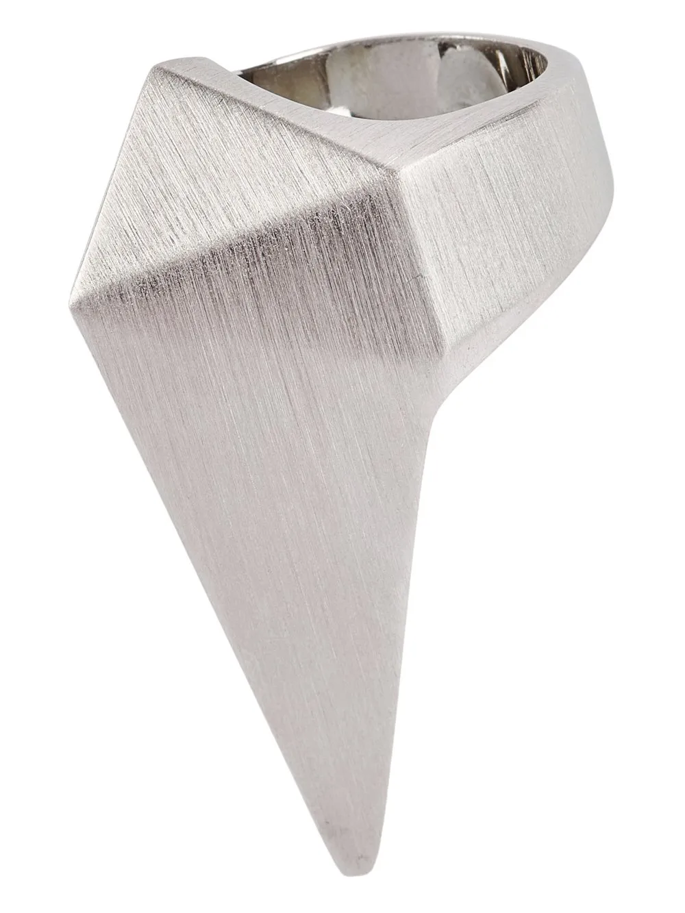Rick Owens Pyramid Ring In Palladio Brass