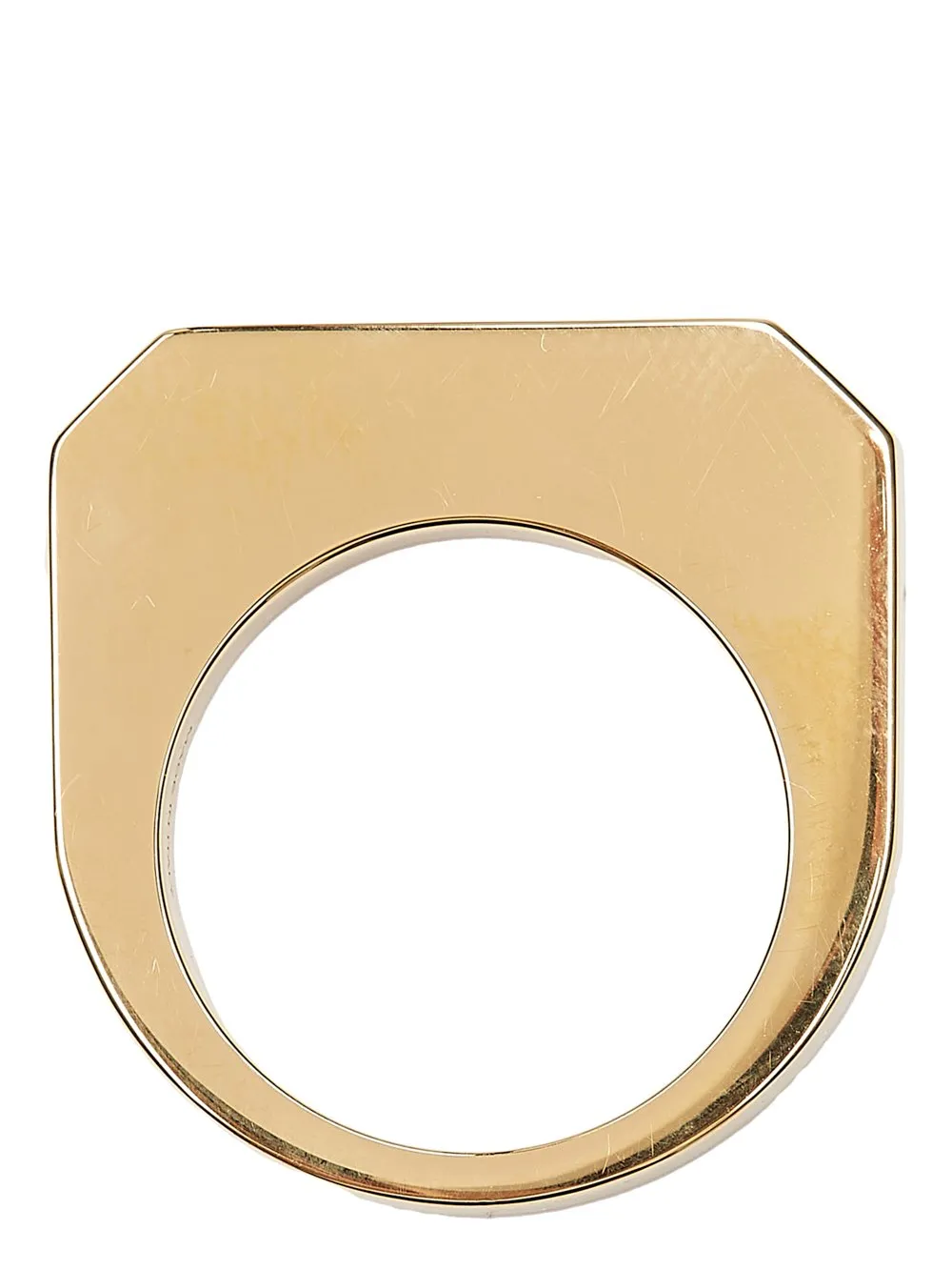 Rick Owens Ring In Gold Silver
