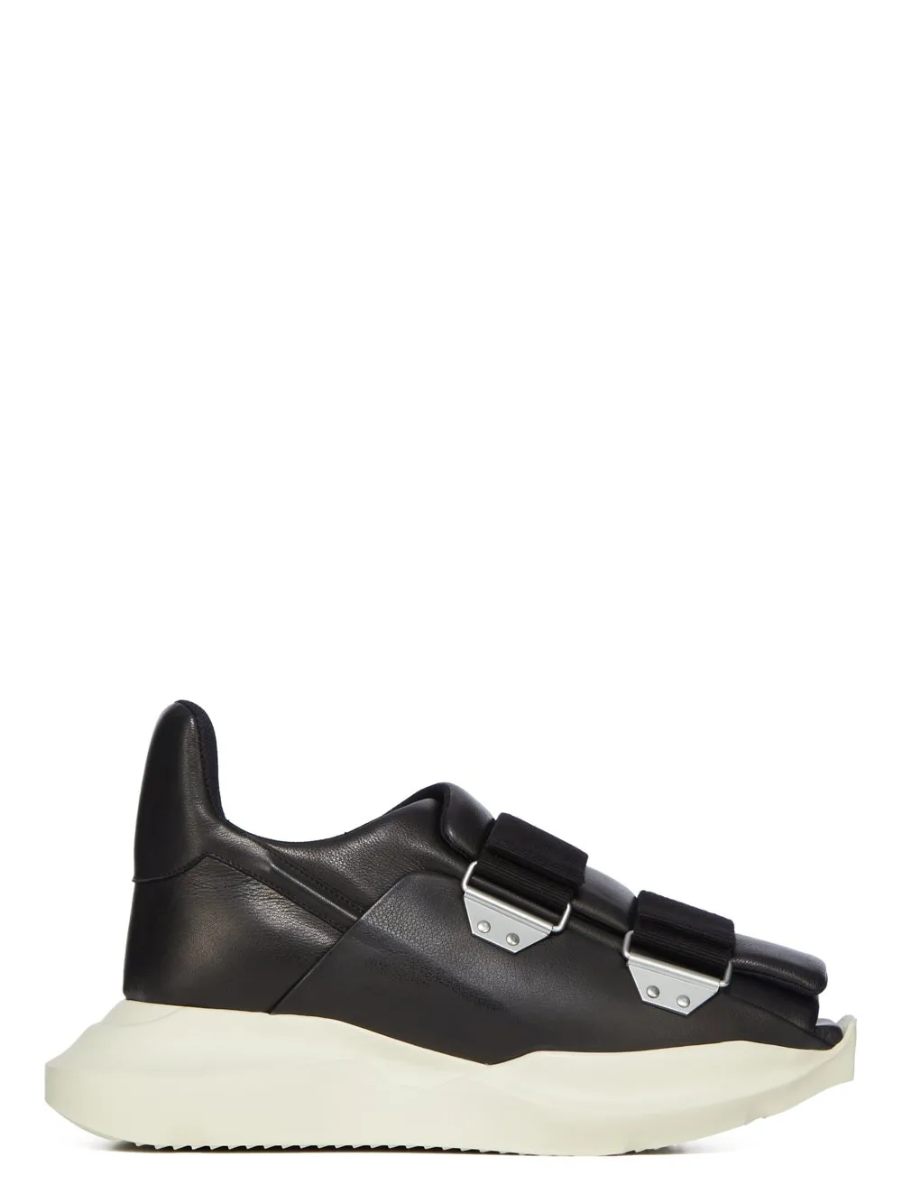 Rick Owens Temple Burritogeth In Milk/Milk Full Grain Calf Leather