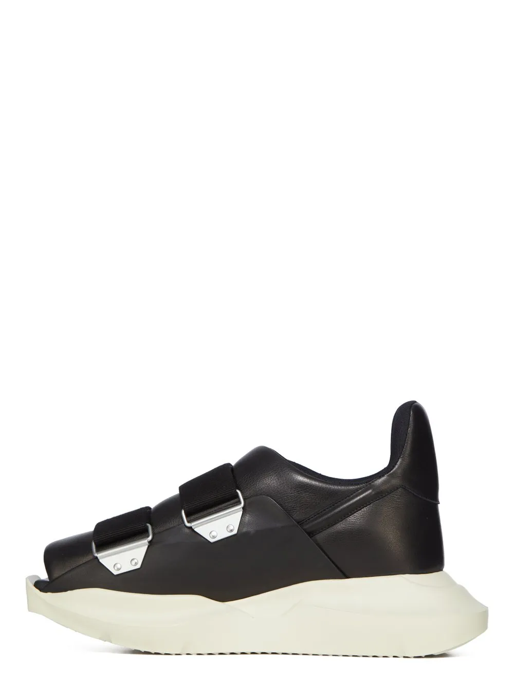 Rick Owens Temple Burritogeth In Milk/Milk Full Grain Calf Leather