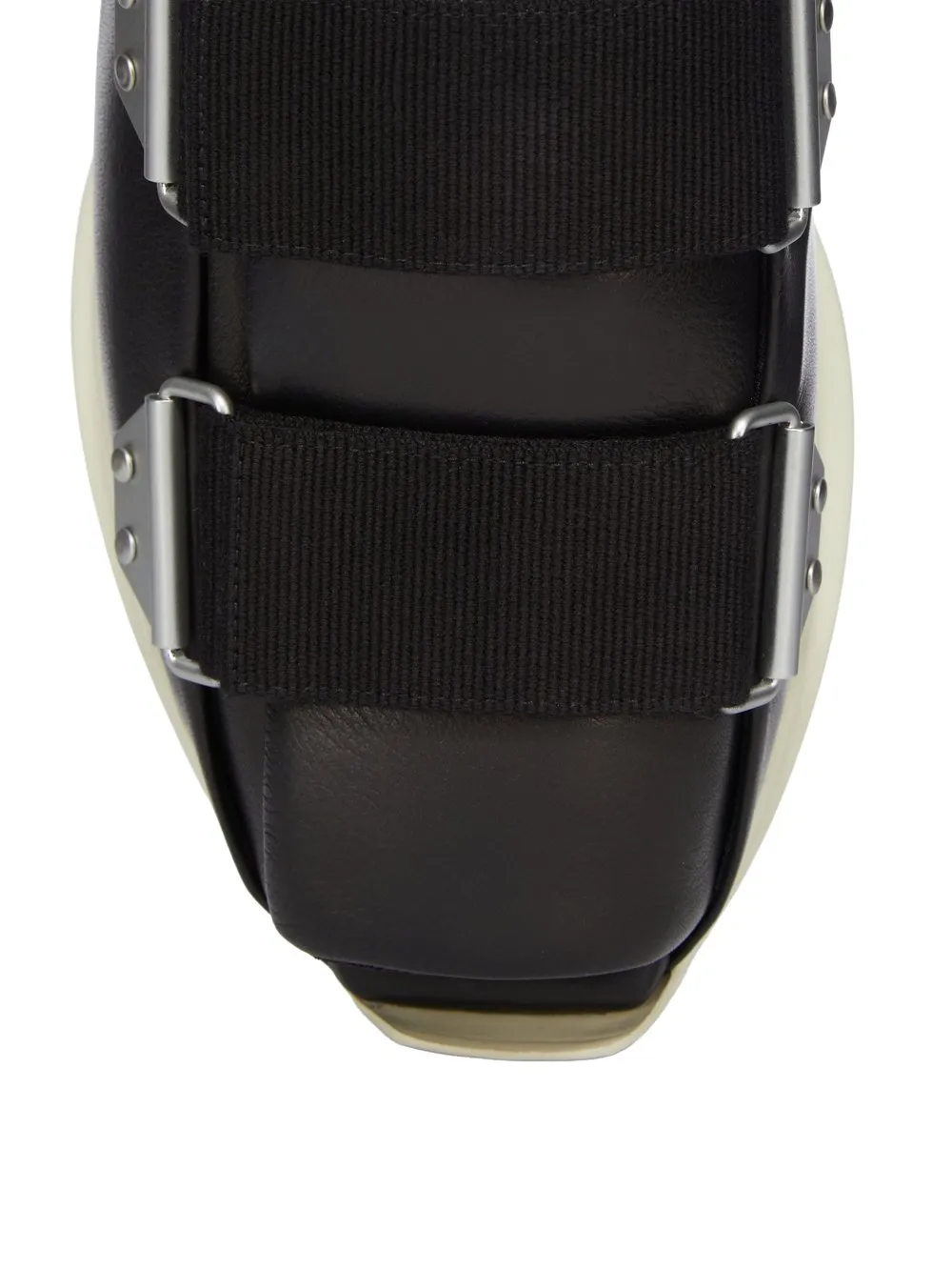 Rick Owens Temple Burritogeth In Milk/Milk Full Grain Calf Leather