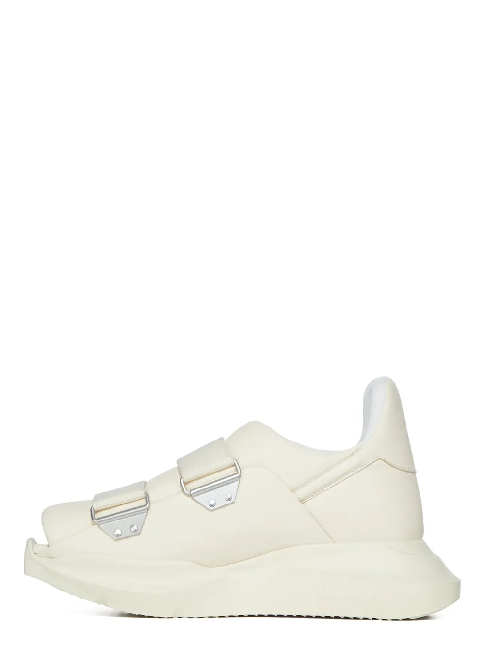Rick Owens Temple Burritogeth In Milk/Milk Full Grain Calf Leather