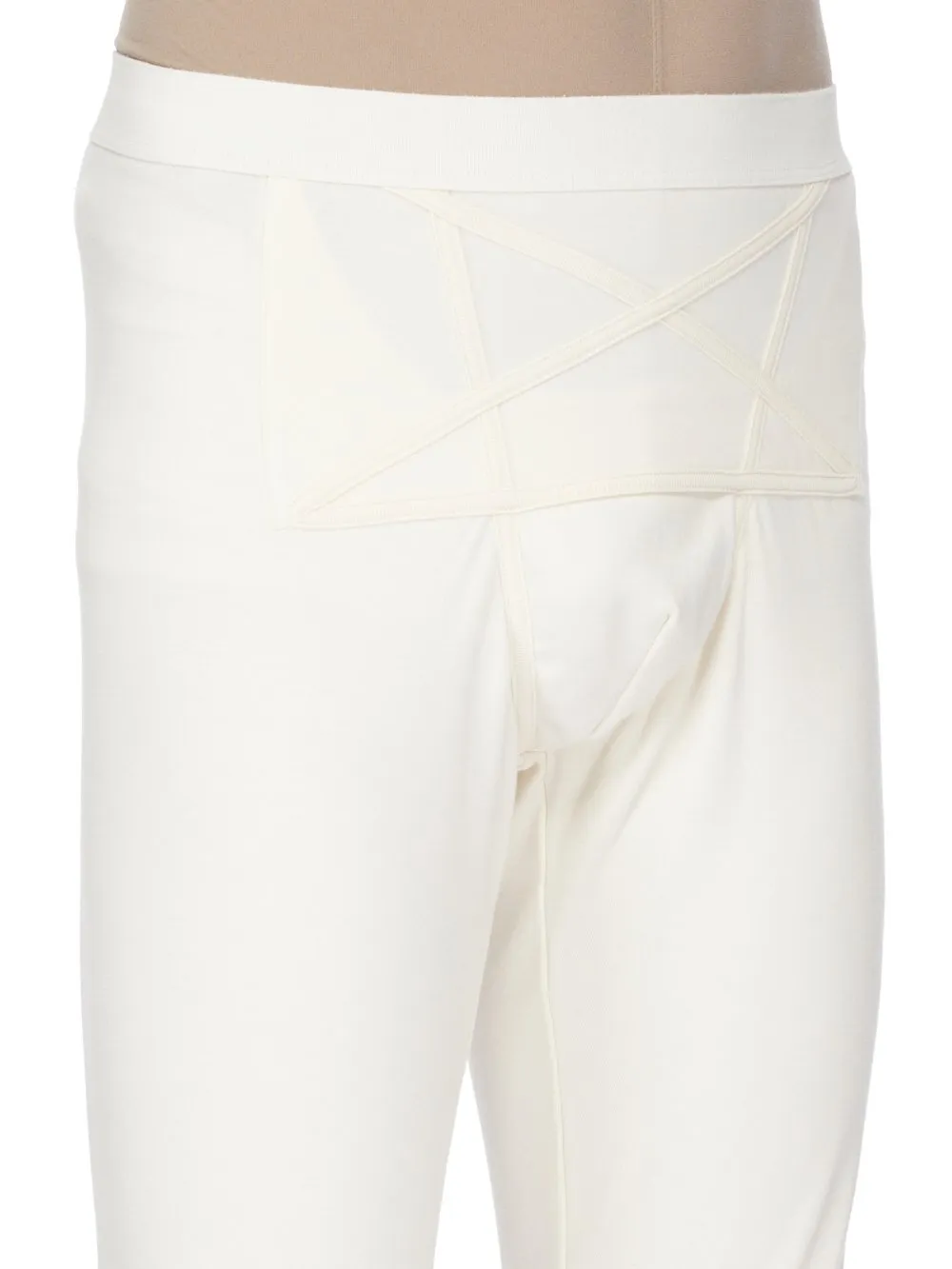 Rick Owens Concordians Runway Thermal Bottom In Natural Thermal Jersey