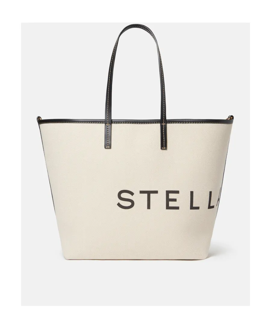 Stella Mccartney Logo Printed Tote Bag