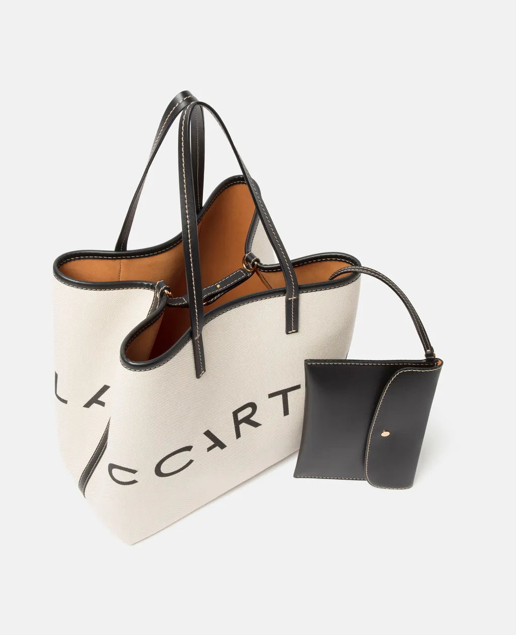 Stella Mccartney Logo Printed Tote Bag