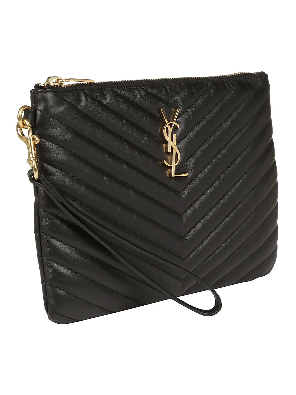 Saint Laurent Cassandre Matelassé A5 Pouch