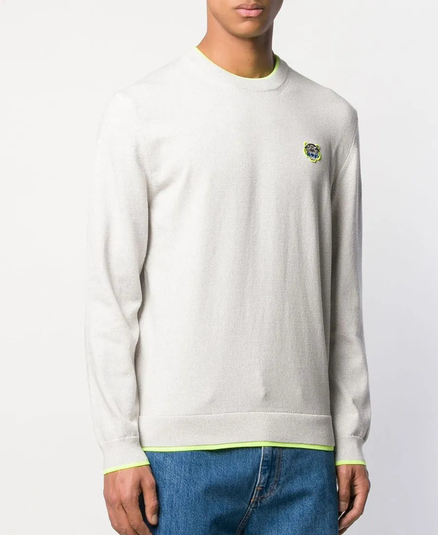 Round-Necked Logo Pullover