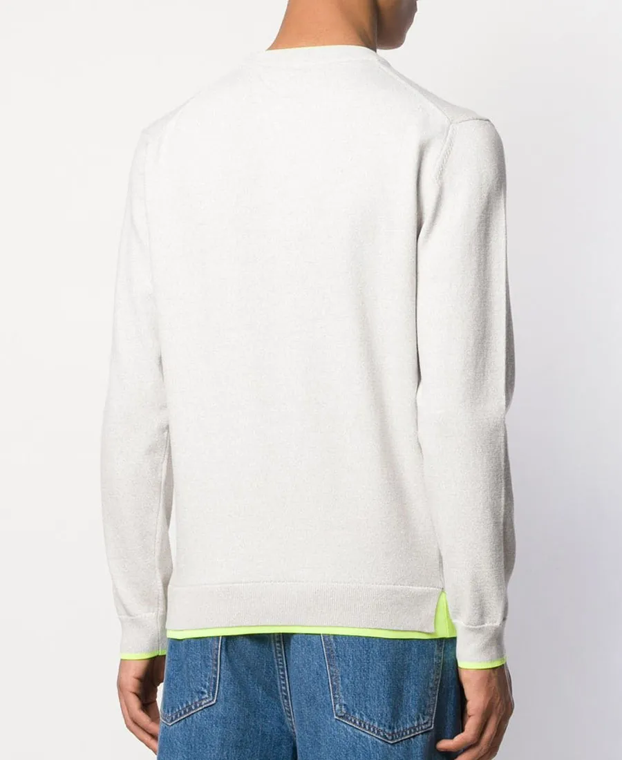 Round-Necked Logo Pullover