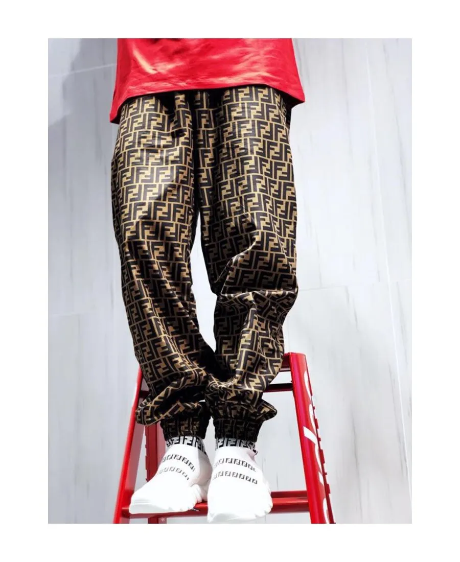 Fendi All Over Logo Sweatpants