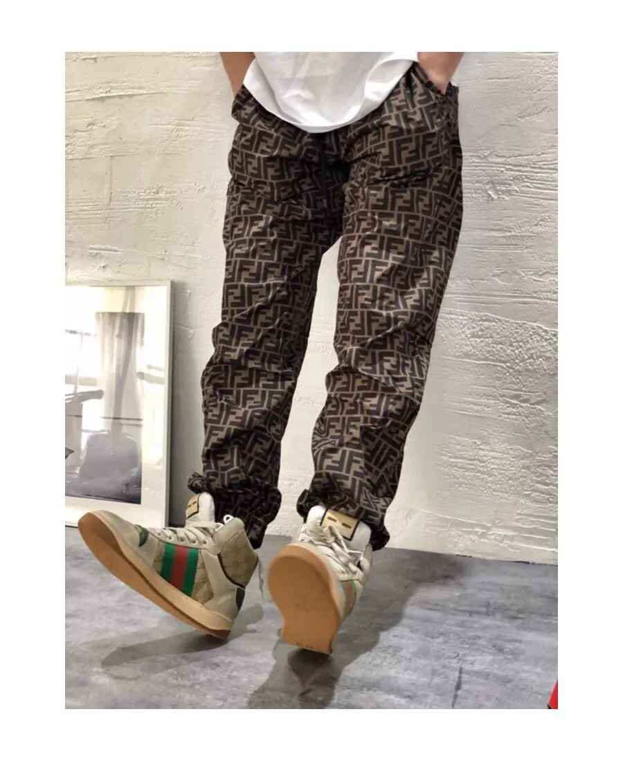 Fendi All Over Logo Sweatpants