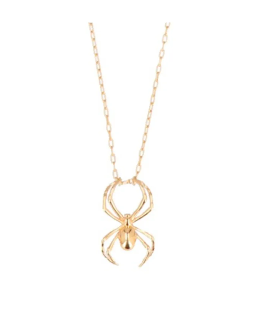 Spider Charm Necklace