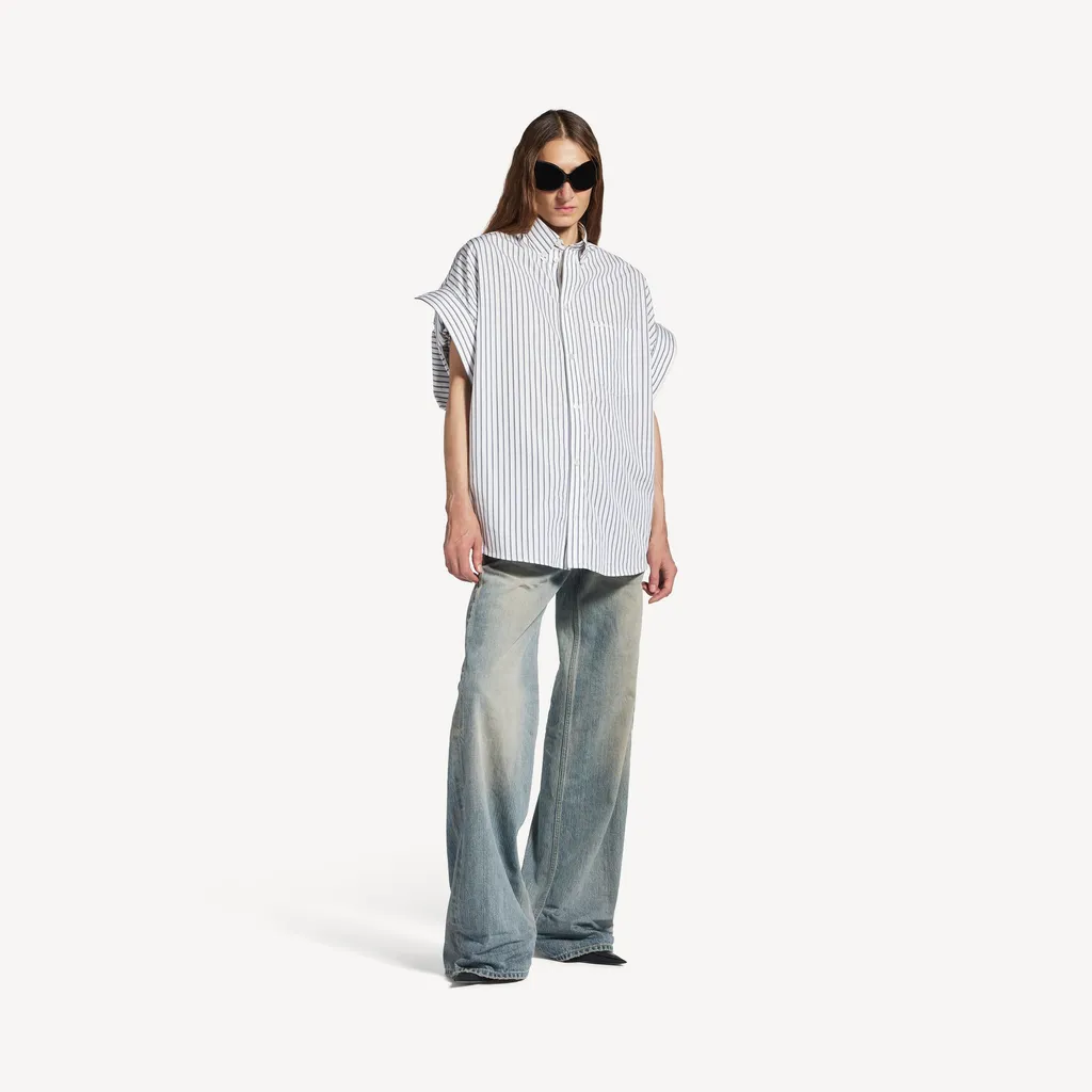 Tucked Sleeve Shirt