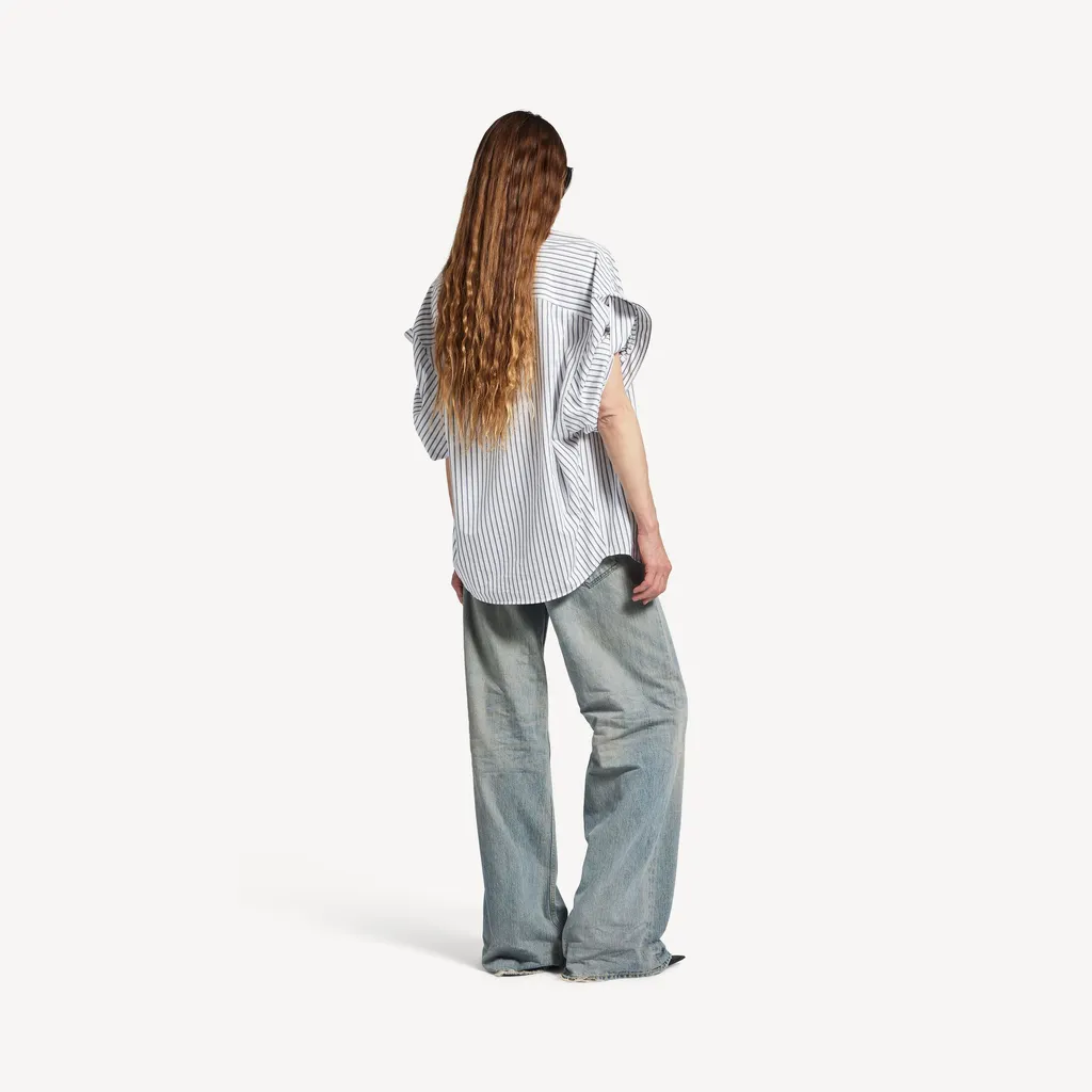 Tucked Sleeve Shirt