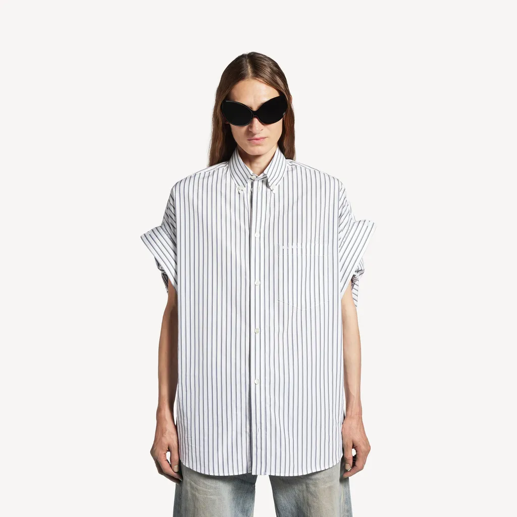 Tucked Sleeve Shirt