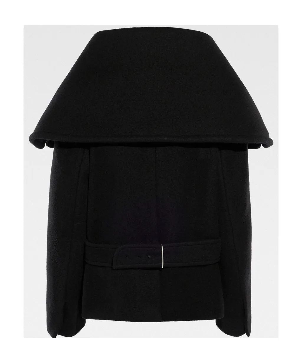 Jacquemus Le Caban Caruso Draped Collar Jacket