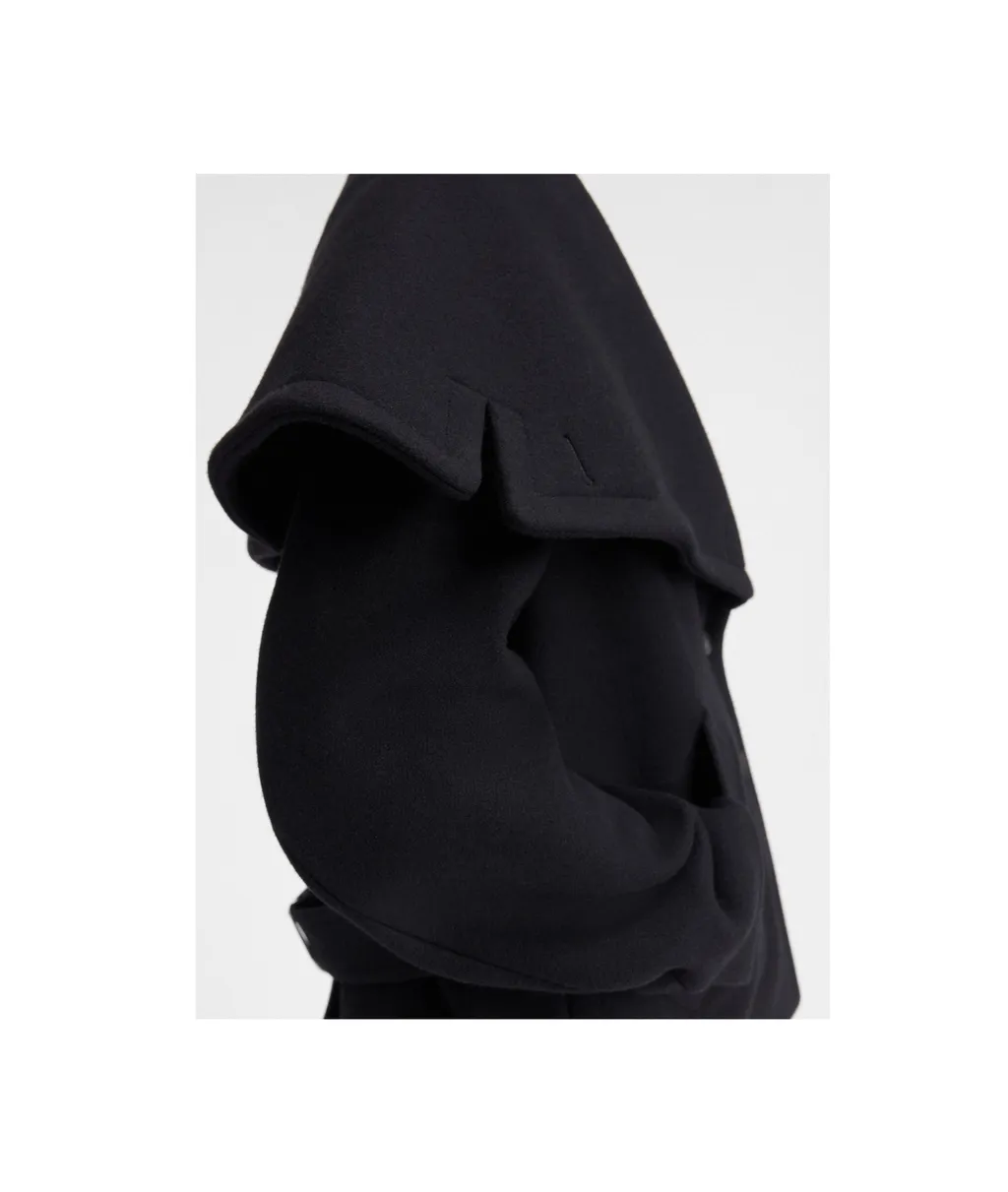 Jacquemus Le Caban Caruso Draped Collar Jacket
