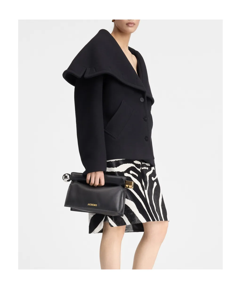 Jacquemus Le Caban Caruso Draped Collar Jacket