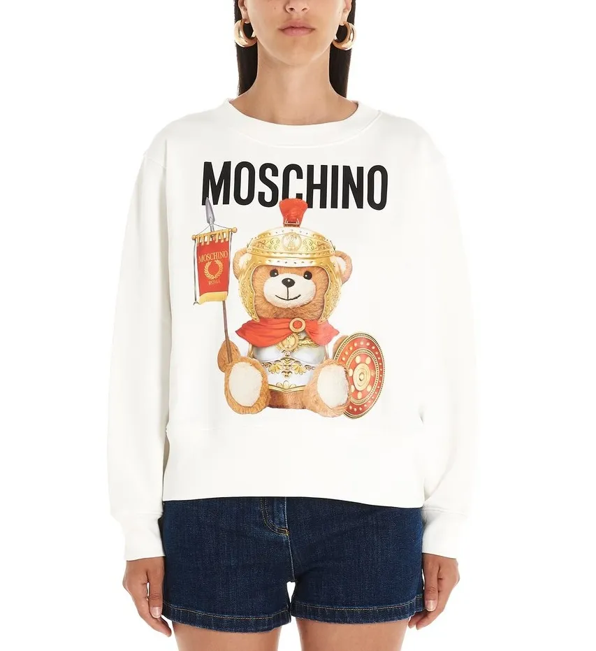 Teddy Bear Printed Sweater